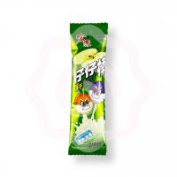 Карамель со сливками на палочке ассорти вкусов зеленое яблоко 4 г (Китай)