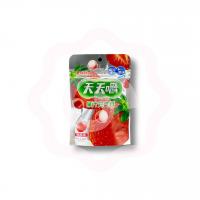 Жевательные конфеты в сладкой хрустящей глазури со вкусом клубники 22 г (Китай) 1/12/288