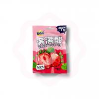 Леденцы со вкусом клубники с кислинкой 23 г (Китай)