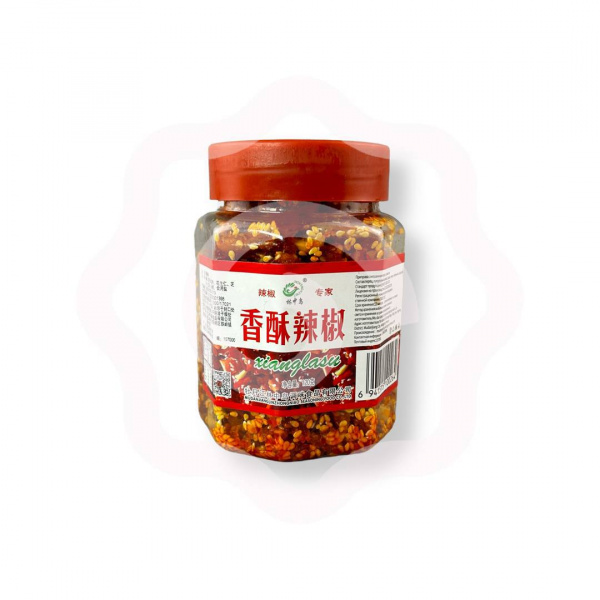 Закуска арахис с перцем чили и кунжутом острая 120 г (Китай) 1/48