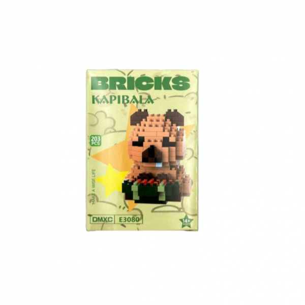 Мини конструктор «Капибара» 203 детали