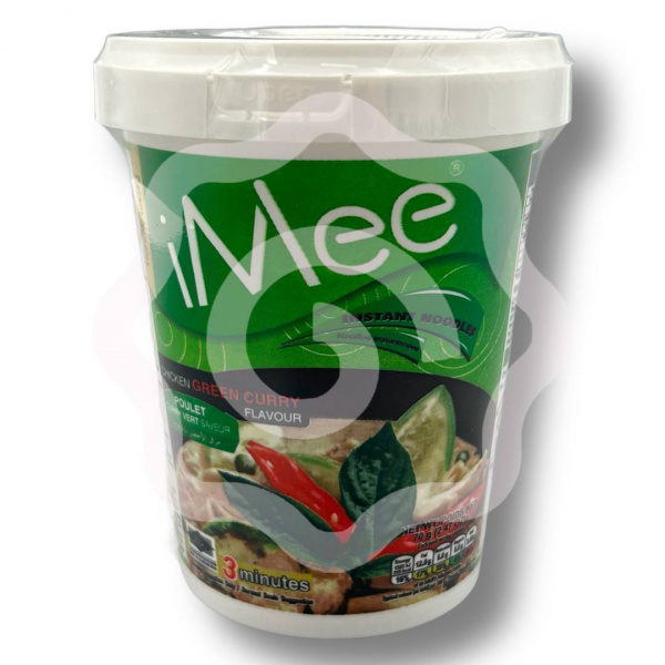 Рамен «IMEE» со вкусом курицы в соусе зеленого карри  70 г (Тайланд) 1/36