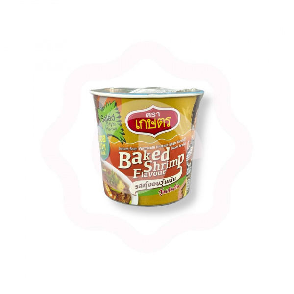 Рамен бобовый со вкусом запечённой креветки 35 г (Тайланд)