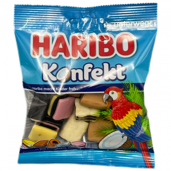 Мармелад «Haribo»  с лакрицей и какао 100 г (Словакия)