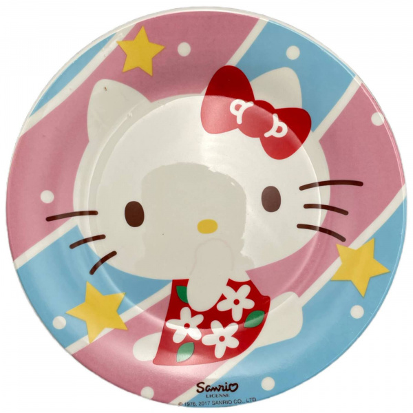 Тарелка керамическая глубокая «Hello Kitty»  d=19 см