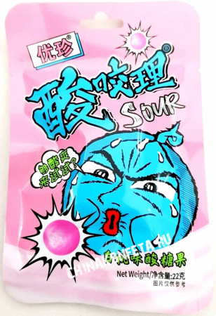 Конфеты SOUR "Персик" кислые 22 г